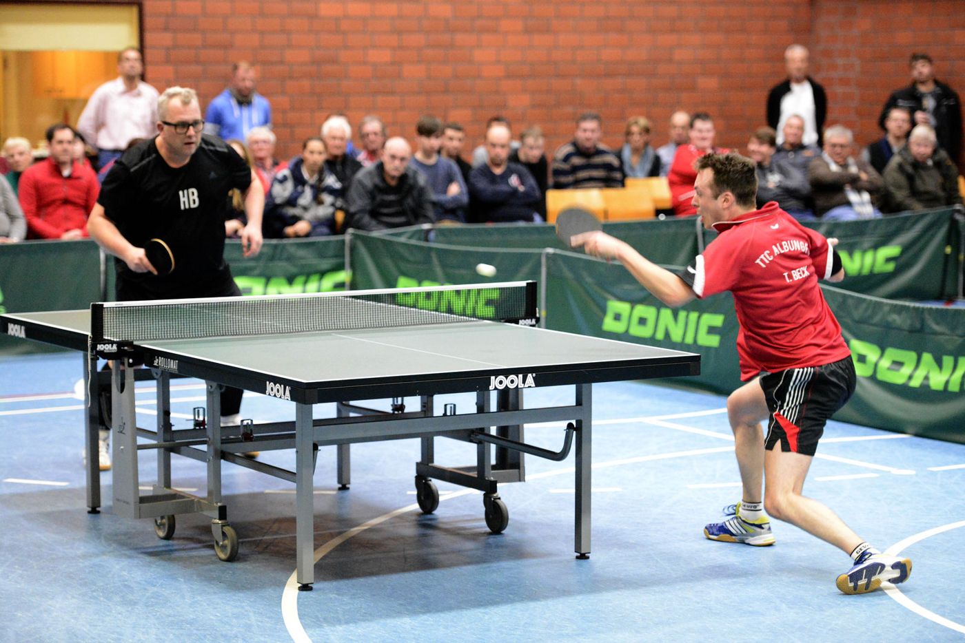 Heimspiel in der Turnhalle Albungen